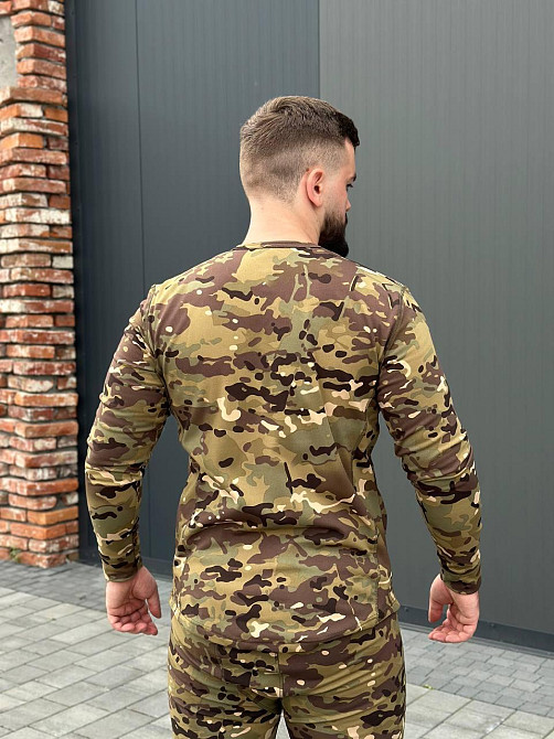 Тактична чоловіча термобілизна мультикам військовий комплект термобілизни мультикам усі розміри WAR Львів - фото 6