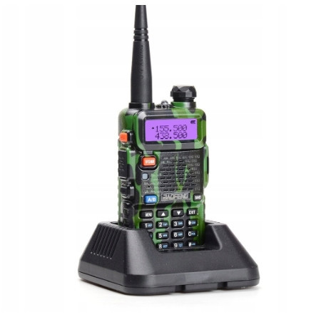 Портативна рація Baofeng UV-5R FM радіо + ліхтарик (Камуфляж) Вінниця - фото 2