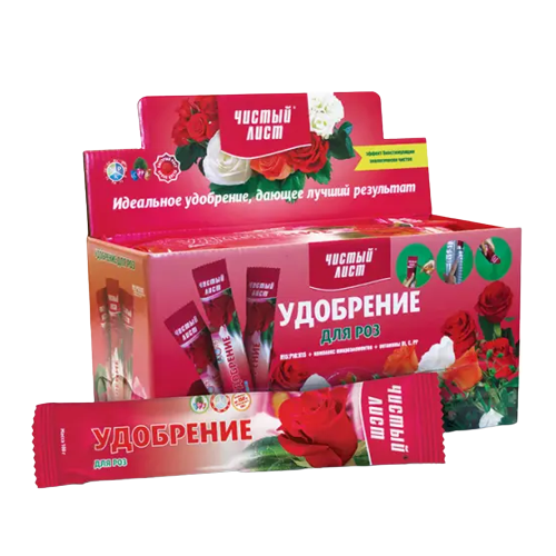 Добриво для троянд мінеральне 100гр (кристал) Квітофор Чистий лист Житомир