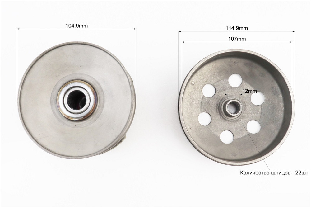 Варіатор задній к-кт Honda DIO AF18 / 27 Киев - изображение 3