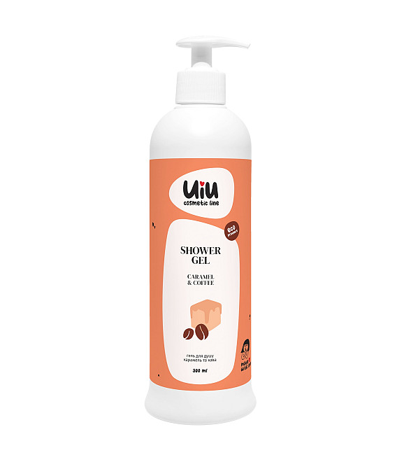 Гель для душа Карамель и Кофе UIU DeLaMark 300 мл Киев - изображение 1