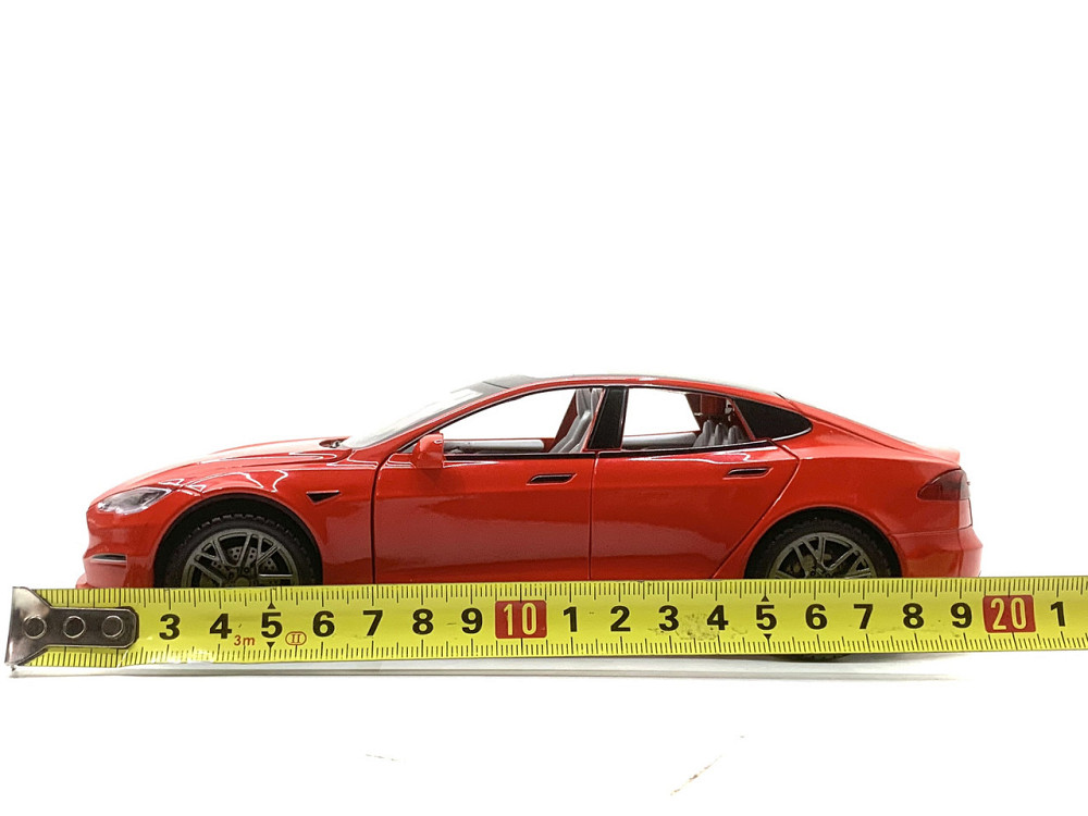 Машина Автосвит Tesla S инерционная открываются двери капот багажник 21см Красная (AP-1956) Чернігів - фото 3