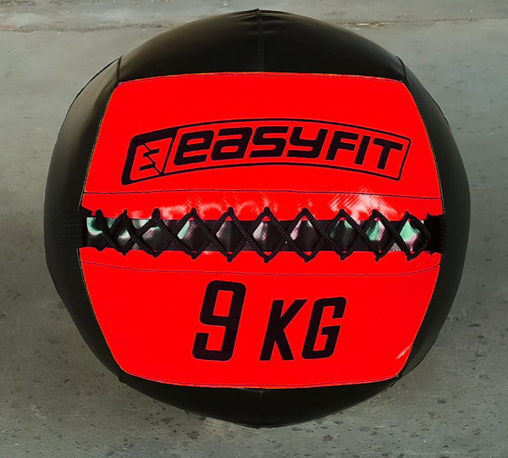 Медичний м'яч EasyFit Wall Ball (медбол, волболл) 9 кг Коломия - фото 1