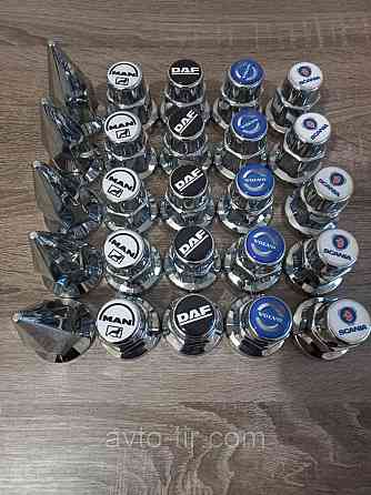 Ковпачок пластиковий на гайку 32мм SCANIA нікель Ковпачок пластиковий 32мм SCANIA Луцьк