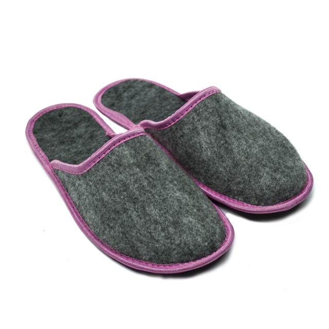 Повстяні тапочки домашні для гостей, сауні, готелю або дороги (38 42 44) 41/42 Одеса - фото 1