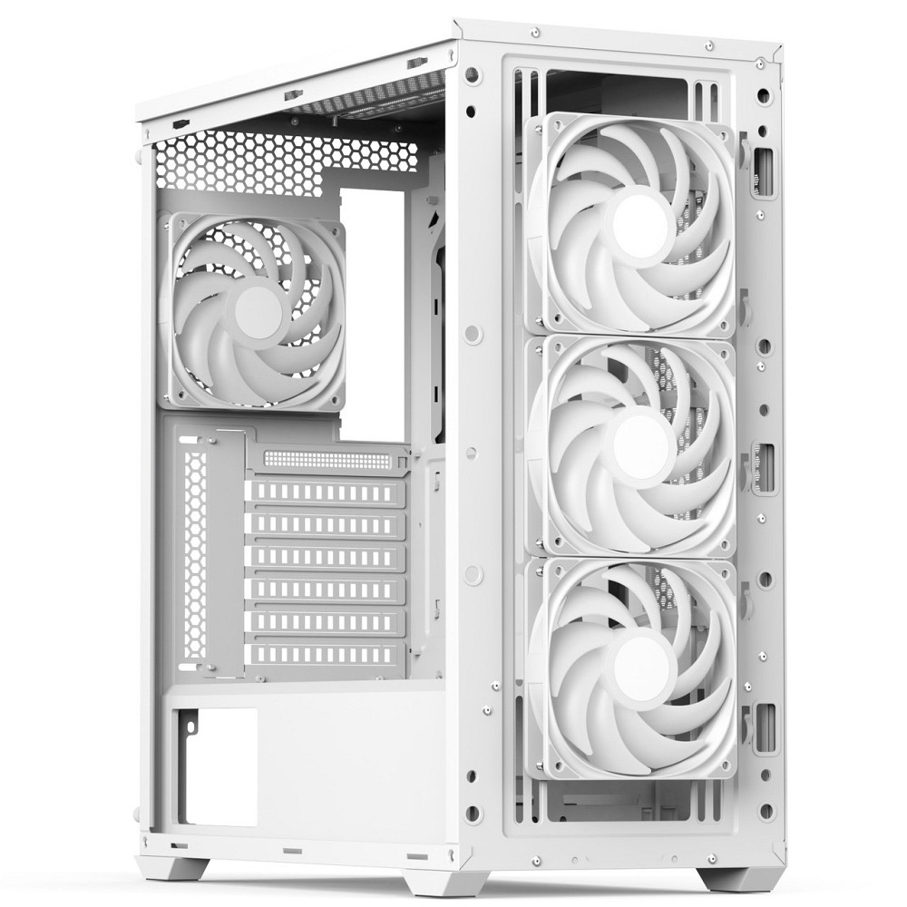 Корпус AeroCool D501A-G-WT-v2 (ACCM-DS01043.21) White без БЖ ( white ) Харків - фото 2
