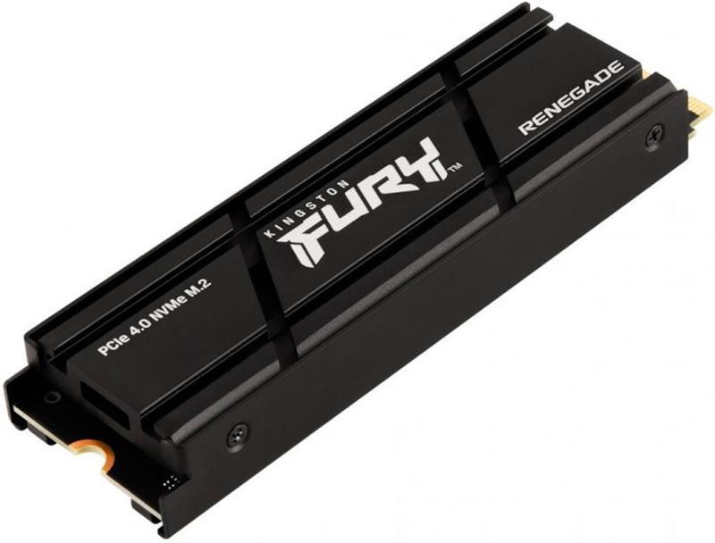 Накопичувач SSD 1.0TB Kingston Fury Renegade with Heatsink M.2 2280 PCIe 4.0 x4 NVMe 3D TLC (SFYRSK/1000G) ( Харків - фото 1