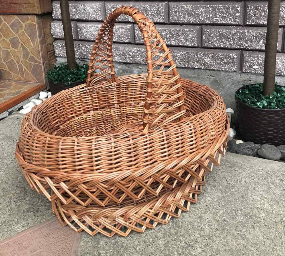 Корзина пасхальная  вместительная натуральная Киев - изображение 4