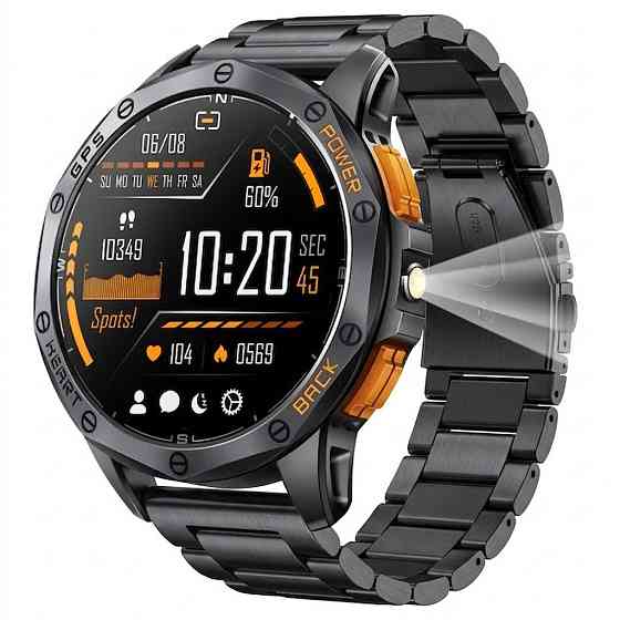 Умные смарт часы Smart GPS Max Steel Black (3 ремешка) Винница