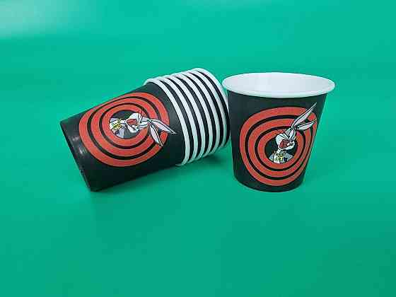 Одноразові тарілки паперові діаметр 210 мм КРАФТ (100 шт.) Харків