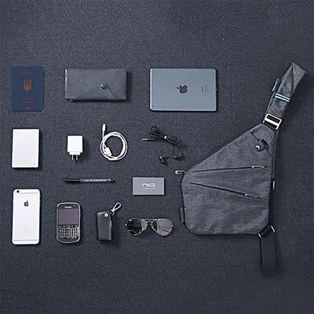 Мужская сумка через плечо носить Cross Body, Мужская плечевая сумка слинг стильная слинг PK-36 Львов - изображение 4