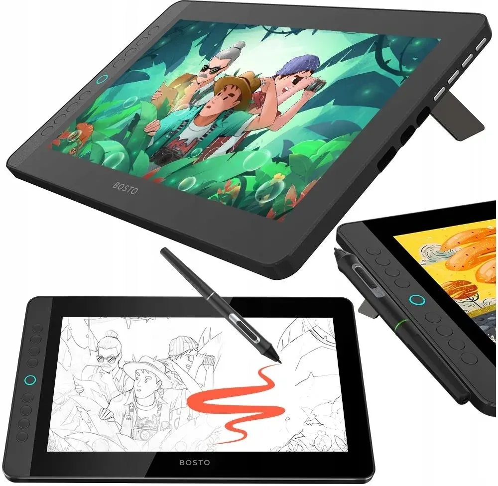 Графический планшет Bosto 12HDK 11.6'' LCD Z Piórem (BOSTOBT12HDK) Киев - изображение 1