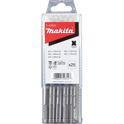 Набор буров Makita SDS-Plus 25 шт (D-40602) Винница - изображение 1