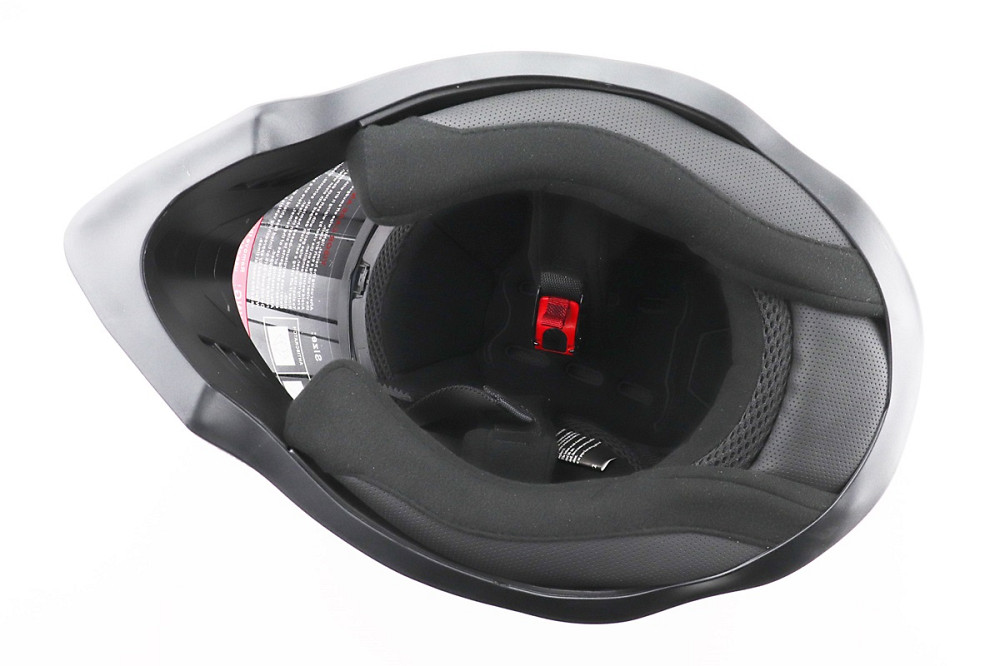 Шолом кросовий/ендуро/АТV зі склом BLD-819-7 М (57-58см), ЧОРНИЙ/ЖОВТО-ПОМАРАНЧЕВИЙ Киев - изображение 6