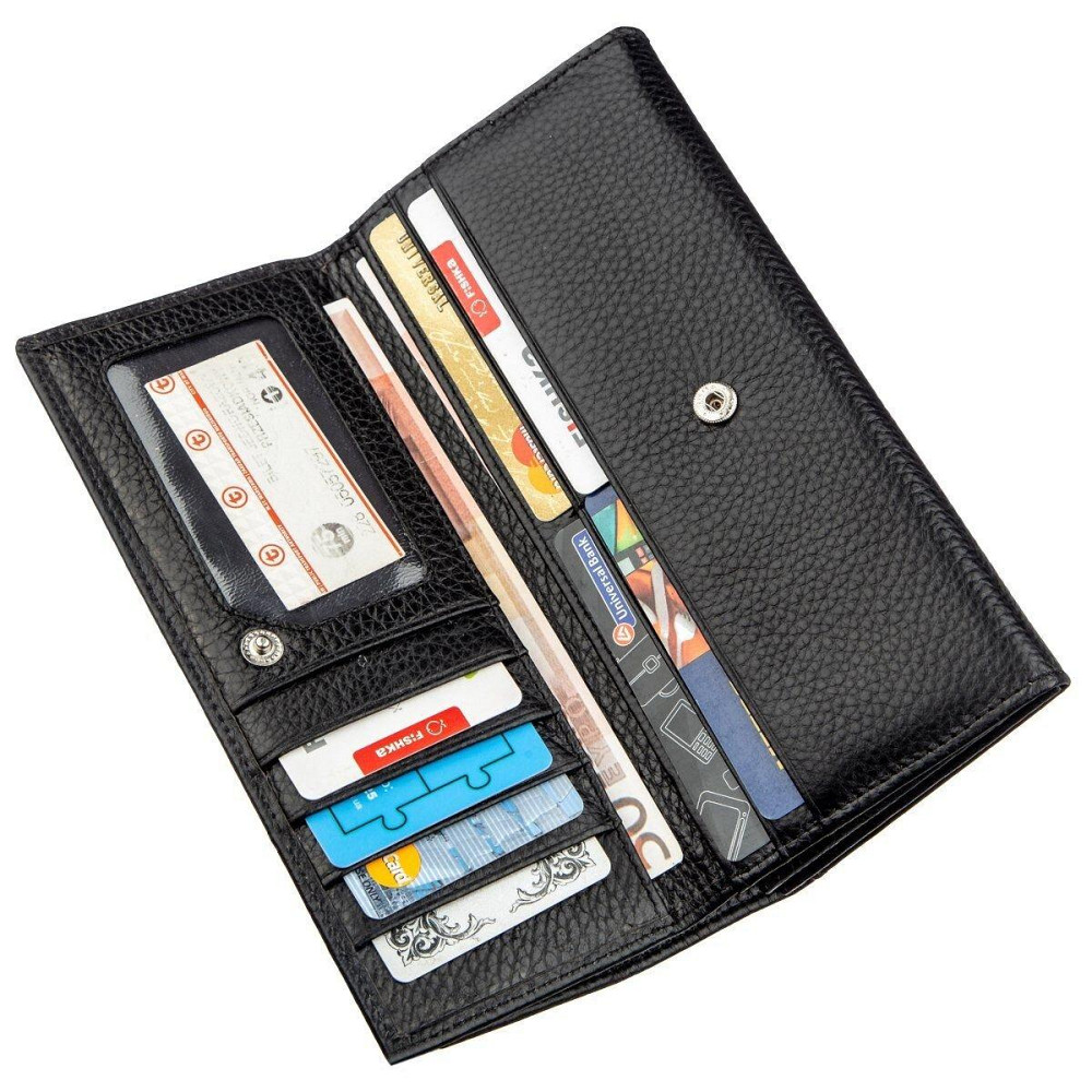 Универсальный кошелек-визитница Черный (ST Leather) Киев - изображение 7