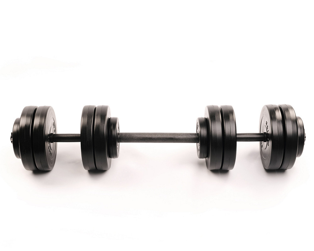 Гантелі Elitum 2х26кг + подовжувач грифа для штанги Київ - фото 3