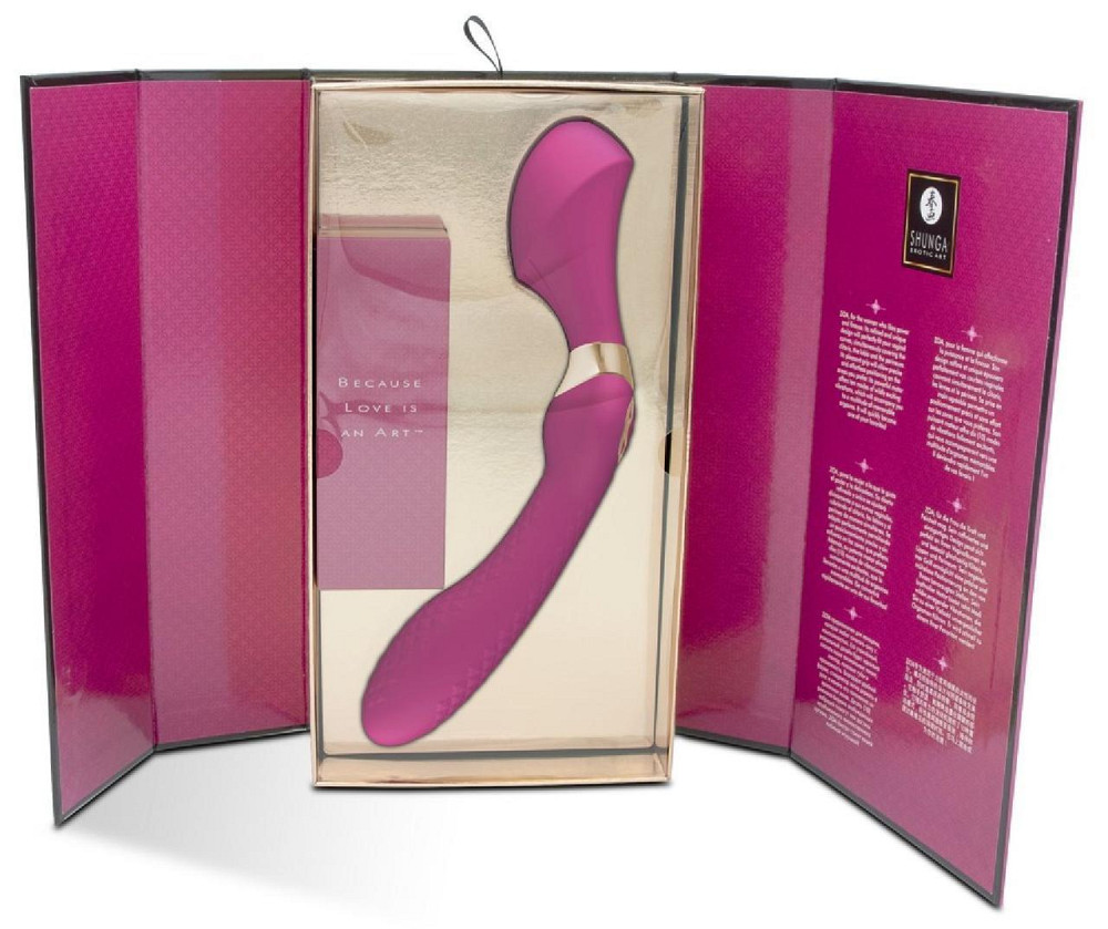 Вібратор Shunga Zoa Raspberry Sex Aura Київ - фото 6