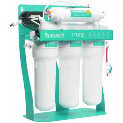 Система фильтрации воды Ecosoft P''URE AquaCalcium Mint з помпою (MO675PSMACECO) Винница