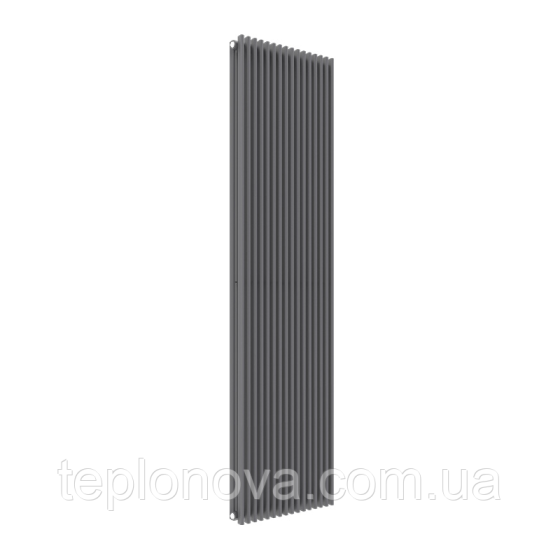 Дизайнерский радиатор 1800/448 (мм) антрацит IDEALE GIULIA (универсальное подключение) 12 16/1800/448 Черновцы