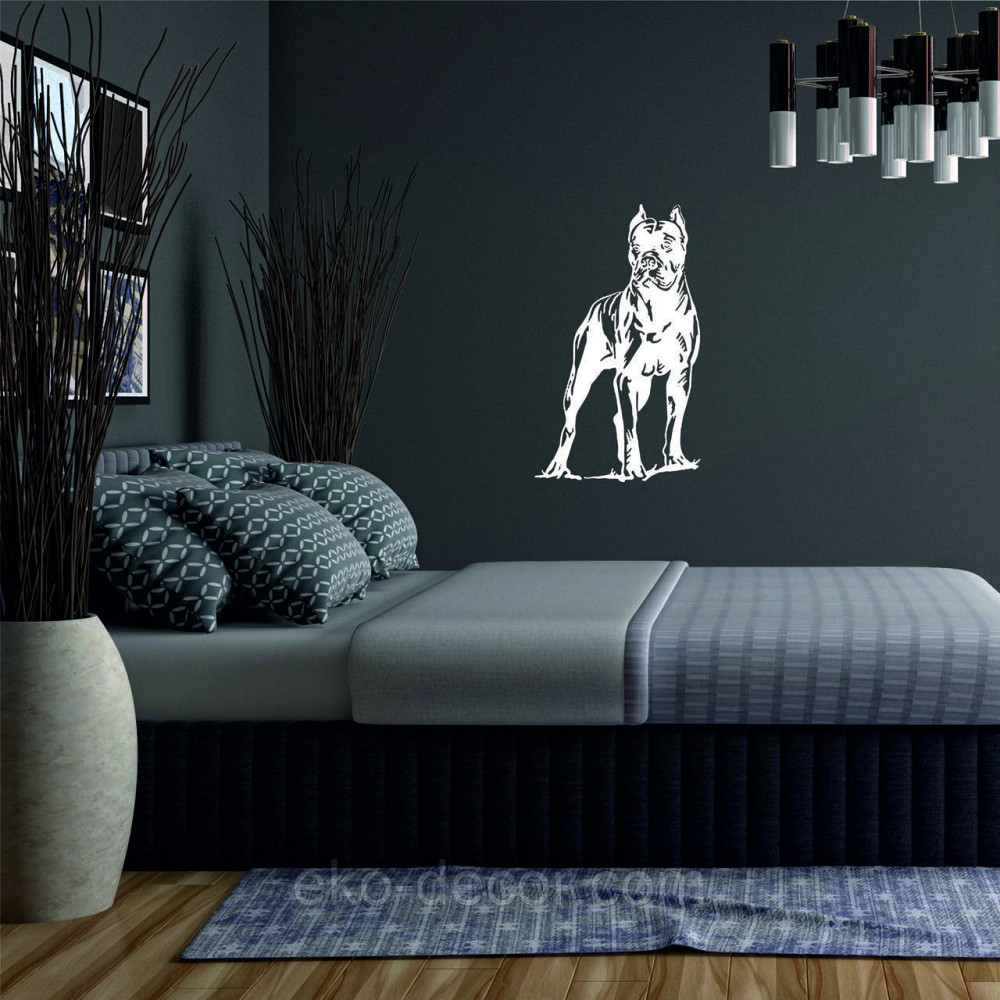 Декоративное настенное Панно «Кане-корсо», Декор на стену 110*65 см, Белый Киев - изображение 3