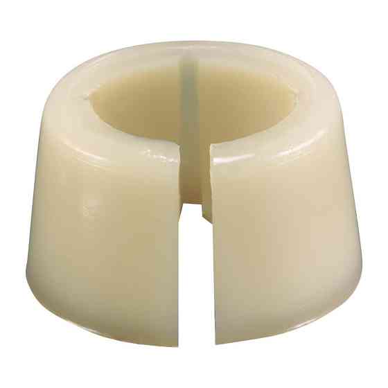 Втулки, вставки, Втулка з круглим капелюшком Без ущільнювальної прокладки, Темно-бежевий, Пластик, Розміри (мм): Київ