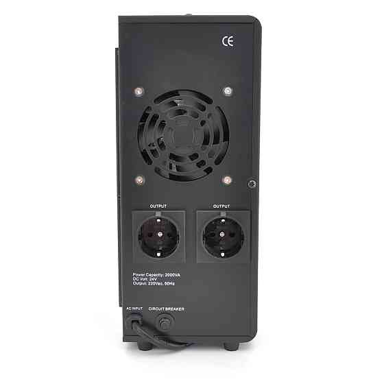 ДБЖ з правильною синусоїдою Europower EPWM-MPS-2000/24 (1400 Вт) 5/10/15/20/30А, під зовнішню АКБ 24В (AGM/GEL/LFP), кріплення на Київ