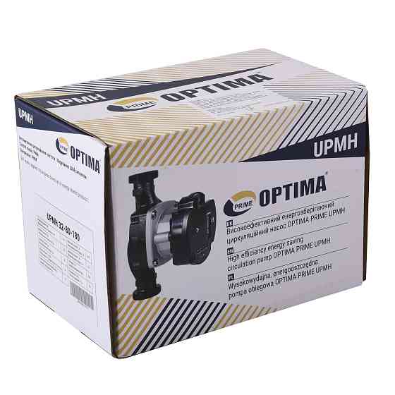 Насос циркуляційний енергоощадний  Optima PRIME UPMH 32-80AUTO 180мм + гайки Тернополь