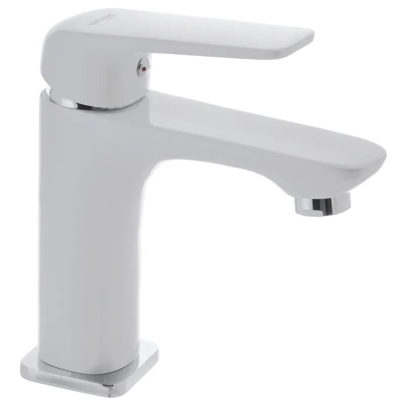 Смеситель для умывальника Mixxus Oregon 001 белого цвета MI5792 Харьков - изображение 1