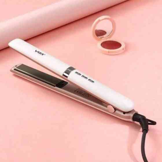 Праска-випрямляч для волосся з терморегулятором VGR V-522, Випрямляч для волосся прямий MS-78 Івано-Франківськ