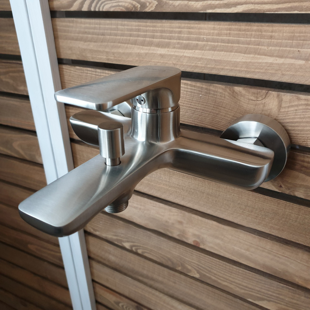 Змішувач для ванни Imprese BILINA 10225BN нікель Київ - фото 5