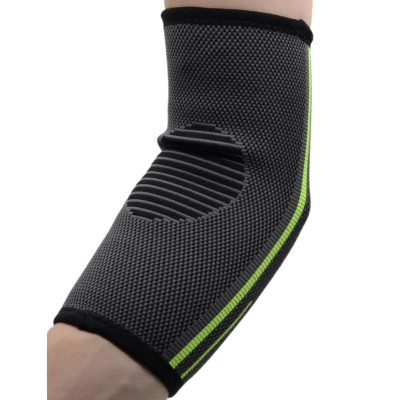Фіксатор ліктя MadMax MFA-283 3D Compressive elbow support Dark grey/Neon green S (MFA-283_S) Вінниця - фото 8