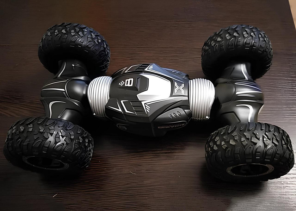 Трюковая машинка на радиоуправлении Twist Desert 4WD с полным приводом, внедорожный джип-перевёртыш для детей и взрослых, Киев - изображение 9