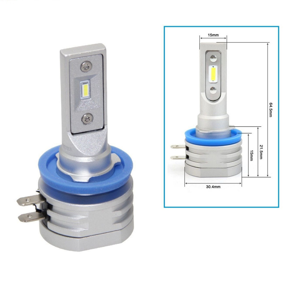 Лампы светодиодные Qline Alpha H11Bv2 6000K (2шт) Харків - фото 1