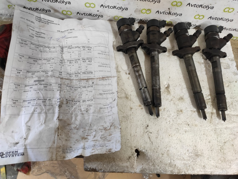 Форсунка Ford Focus 1.6 tdci 2004-2011 (0445110259) Ковель - фото 5