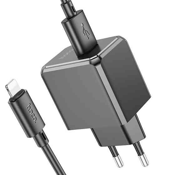 Зарядное устройство HOCO CS11A Ocean с кабелем, черное Киев