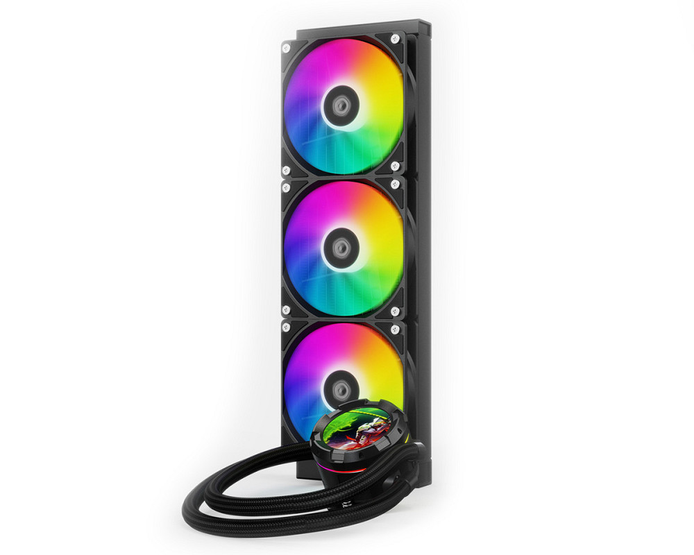 Система водяного охолодження ID-Cooling Space LCD SL360 XE ( Чорний ) Харьков - изображение 1