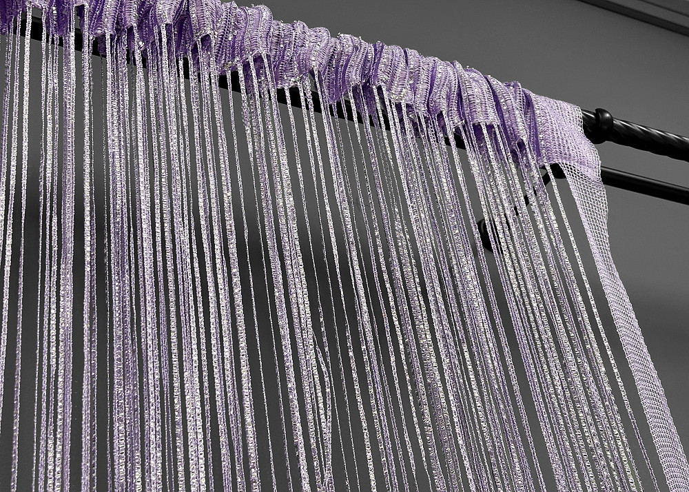 Шторы-нити Rovi Premium с люрексом Сиреневый 300х300см 1 шт (61-111) Киев - изображение 8