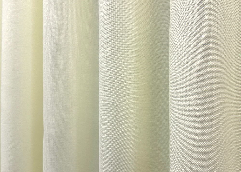 Комплект готових штор VR-Textil Льон Парма № 1736ш Молочный 150х270 см 2 шт (33-0647) Киев - изображение 8