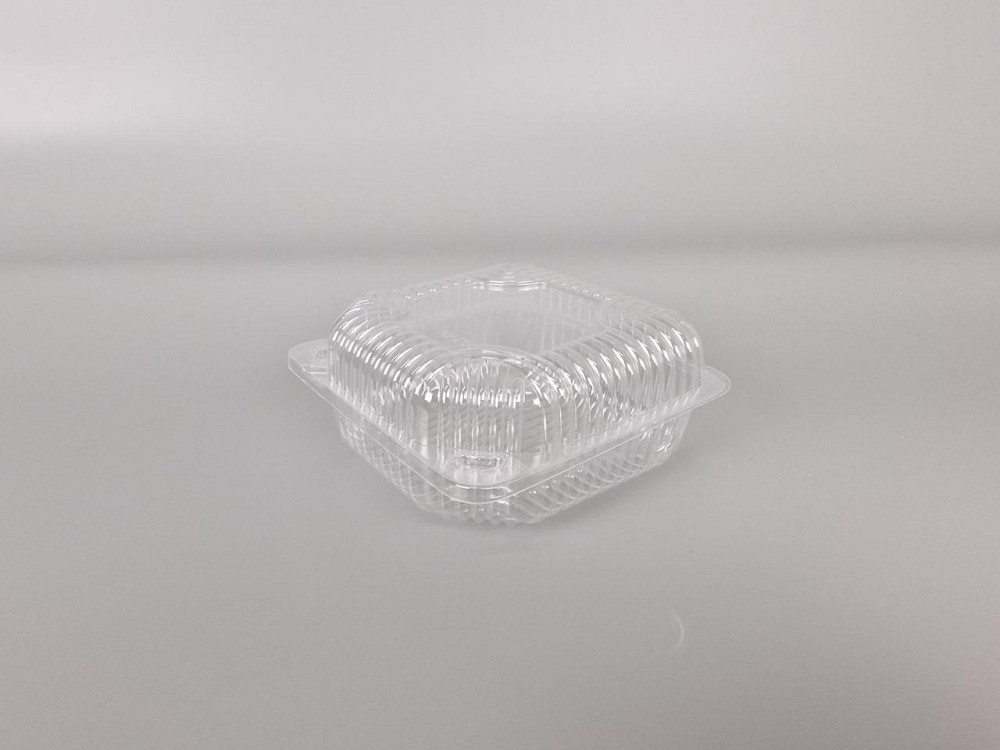 Контейнер пластиковий з відкидною кришкою V570 мл IT-9 (50 шт.) Харків - фото 1