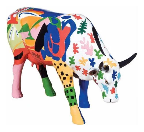 Колекційна статуетка Cow Parade корова A La Mootisse 30х9х20 см, Size L Ровно