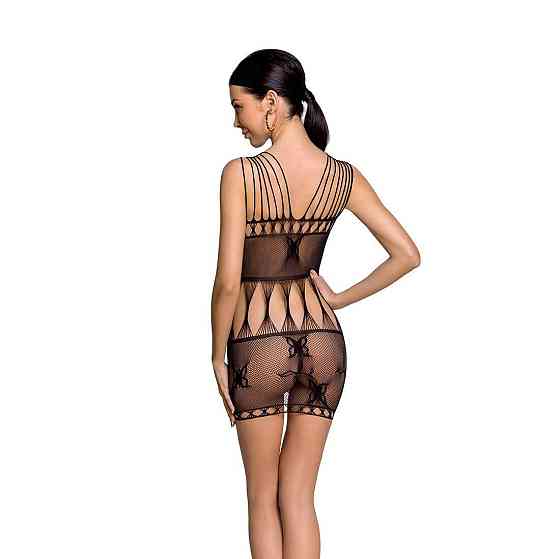 Бодістокінг мінісукня з метеликами Passion BS090 One Size black Sex Aura Київ