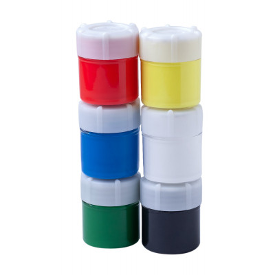 Акриловые краски ZiBi KIDS Line 6 цветов по 10мл (ZB.6660) Винница - изображение 2