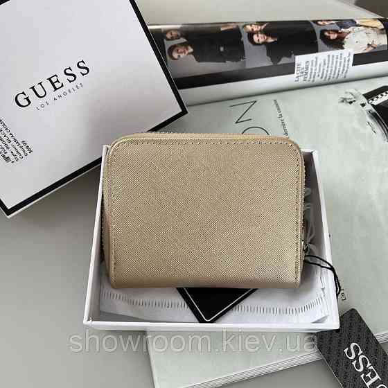 Жіночий маленький гаманець Guess (1211-1) gold Київ