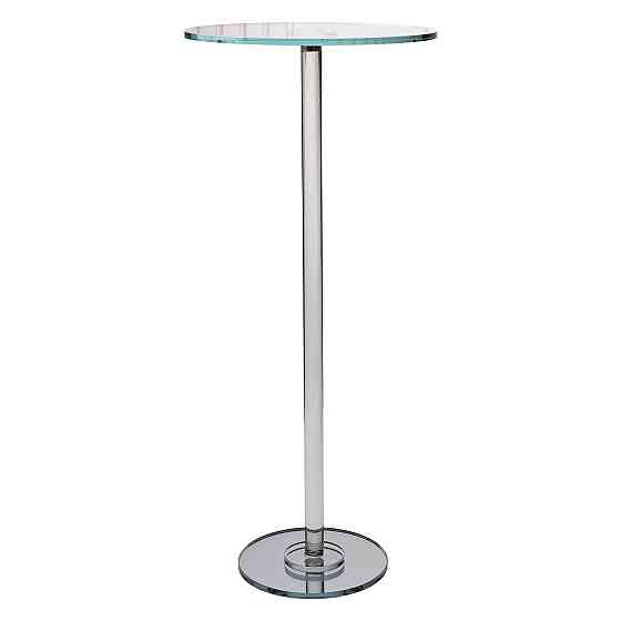 Тортівниця скляна на високій ніжці 30×70 см кругла підставка для торта, капкейків HP-4-89L Коломия