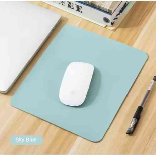 Килимок для миші 19×23 см (шкіряний) SKY BLUE Запоріжжя