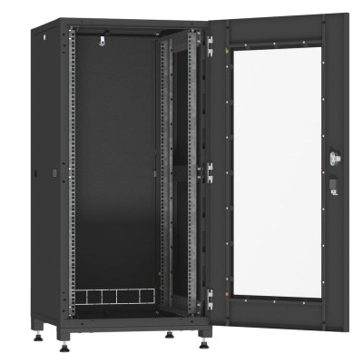 Шкаф напольный Ipcom 24U 19" 600x1000 (С-24U-06х10-ДС-ПГ-9005) Винница - изображение 2