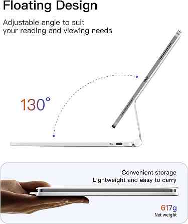 Магнитный кейс-клавиатура для iPad Air 11