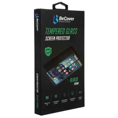 Скло захисне BeCover Apple iPhone 13 Pro Max Black (706664) Вінниця