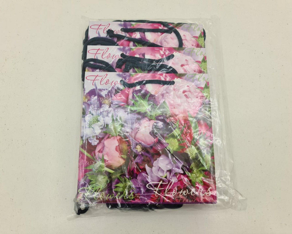 Пакет подарунковий під чашку 16/16/8 (артЧ-181) (12 шт.) Харків - фото 3