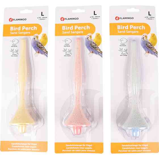 Flamingo Sand Perch Plastic ФЛАМІНГО ПІЩАНА ЖЕРДОЧКА для птахів Київ